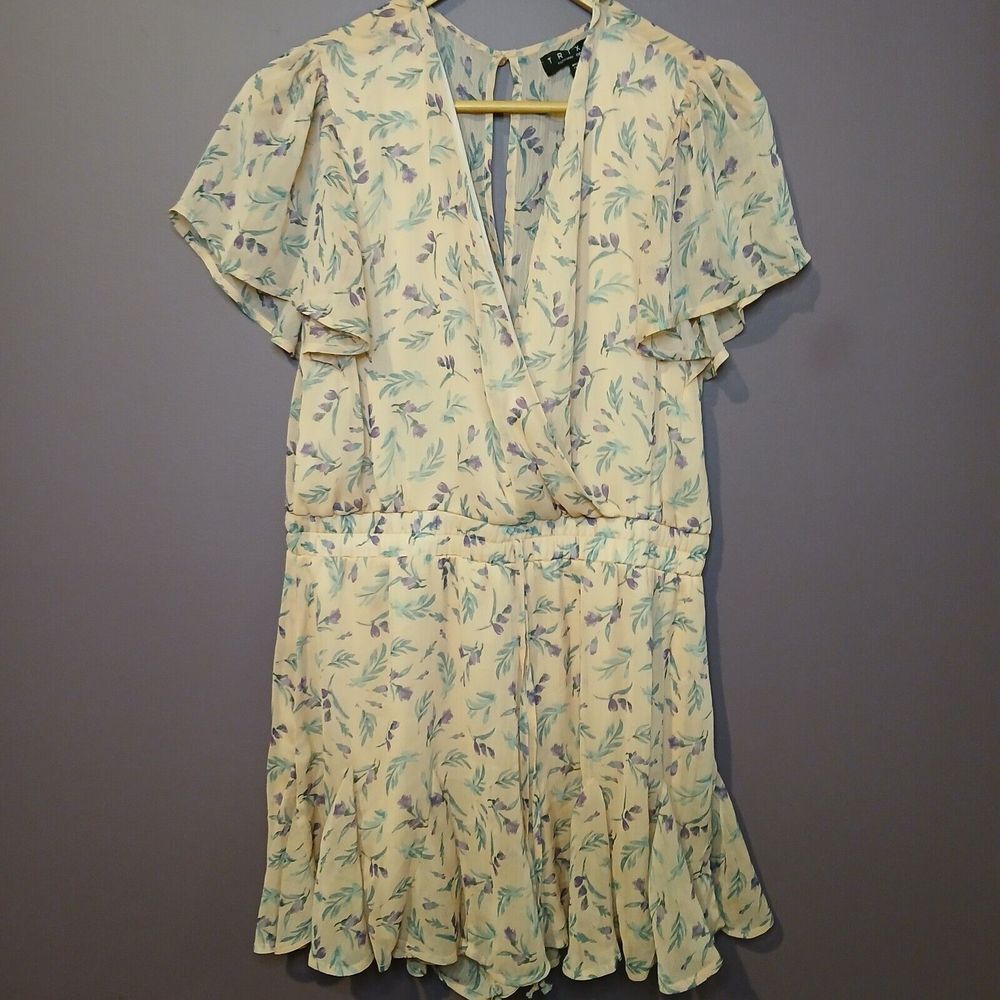 TRIXXI Junior Jumper Sz XL (15-17) Peach With‎ Print Lined